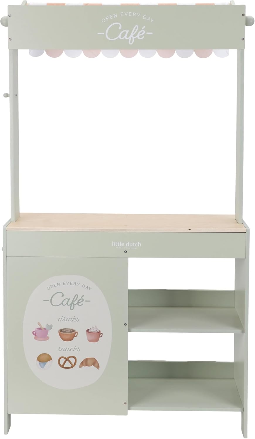 Little Dutch 2506 Holz Kaufladen mit Zubehör - Mint