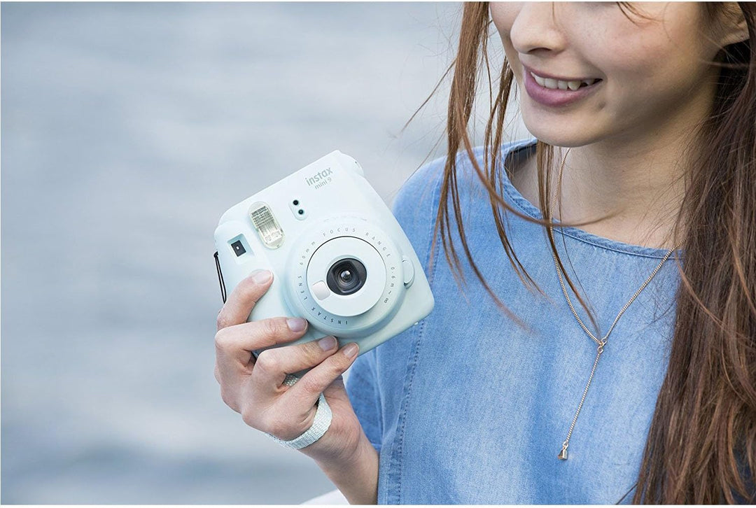 Fujifilm Instax Mini 9 Kamera, Smoky Weiss Smoky Weiss Kamera, Smoky Weiß Kamera