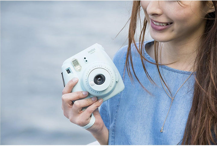 Fujifilm Instax Mini 9 Kamera, Smoky Weiss Smoky Weiss Kamera, Smoky Weiß Kamera