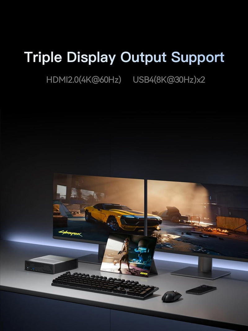 MINISFORUM MS-01 Mini Workstation Intel Core i9-12900H (vPro Enterprise Support) 32Go DDR5 1TB SSD M