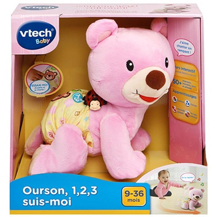 VTech Baby Teddybär, 181155, Rosa
