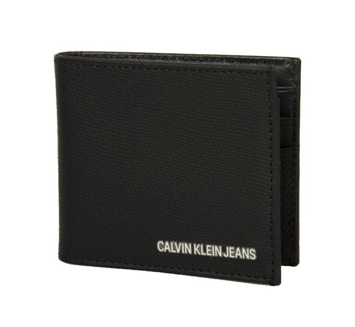 Calvin Klein Herren Denim Collection Reisezubehr-Reisebrieftasche, Schwarz, Einheitsgrösse