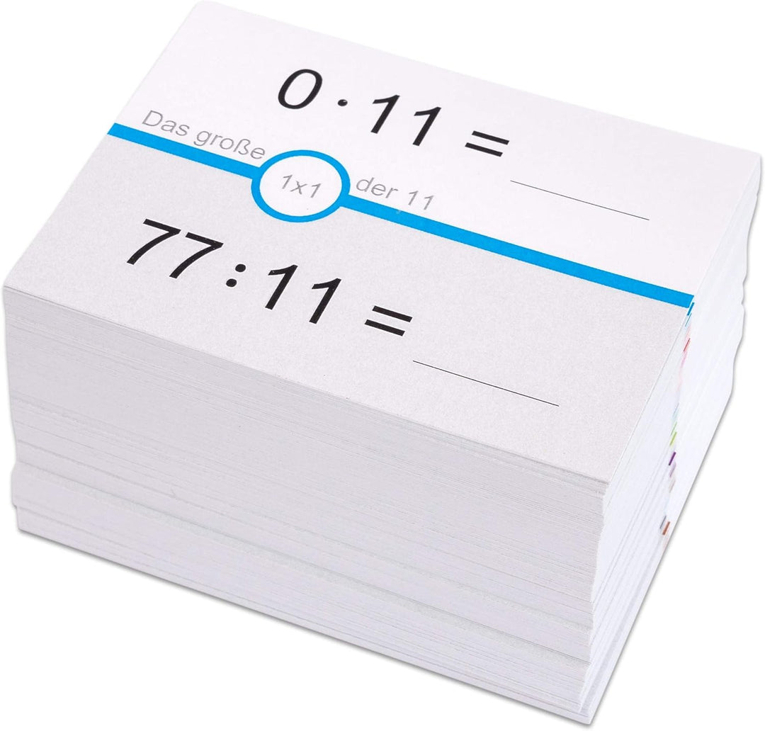 Betzold Selbstlernkarten Mathe in der Grundschule - 5er-Set Rechnen lernen Weiss, Weiss