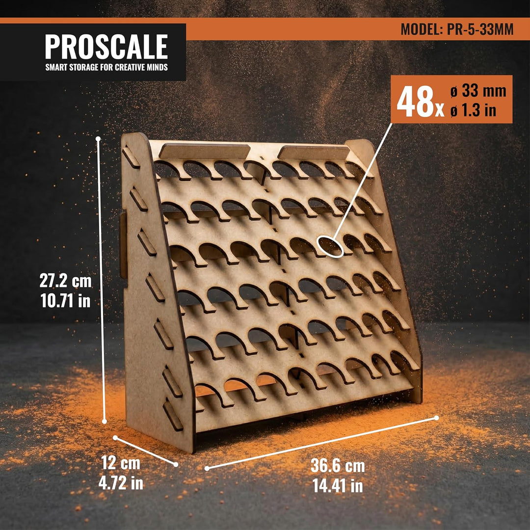 PROSCALE Paint rack citadel Wand farbständer. Tabletop citadel farben aufbewahrung model wall paint