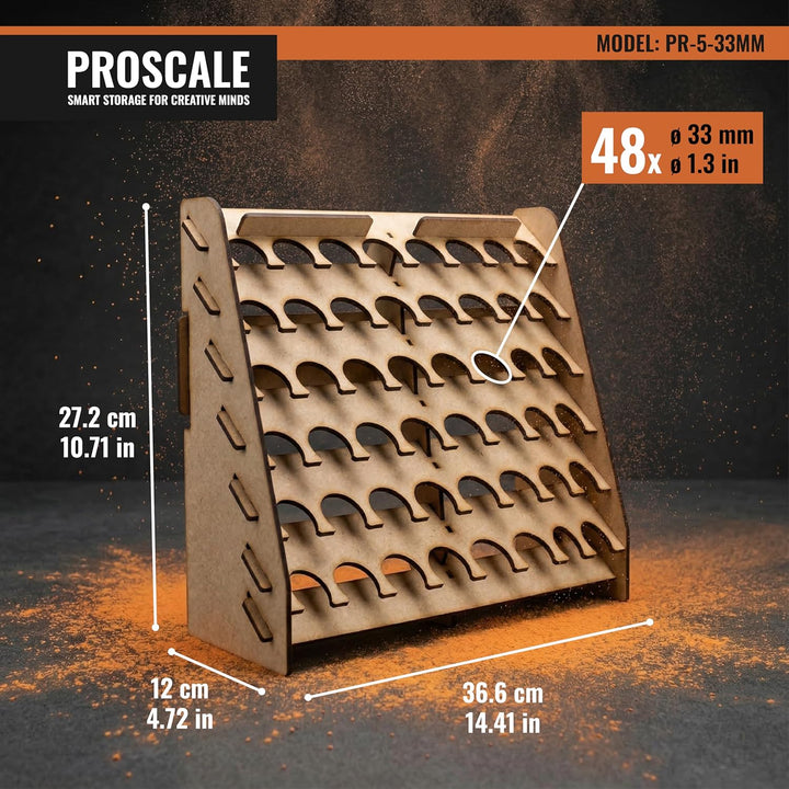 PROSCALE Paint rack citadel Wand farbständer. Tabletop citadel farben aufbewahrung model wall paint