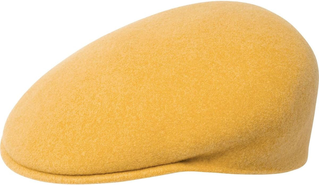 Kangol 504 Flexfit Mütze Flatcap Schirmmütze Herren - Schiebermütze Wollcap mit Schirm Herbst Frühja