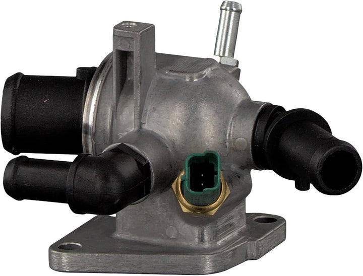 febi bilstein 36284 Thermostatgehäuse mit Temperaturschalter und Dichtung , 1 Stück