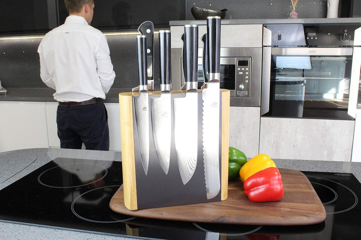 Taylors Eye Witness Double Sided Magnetic Knife Block, Doppelseitiger magnetischer Messerblock Profe