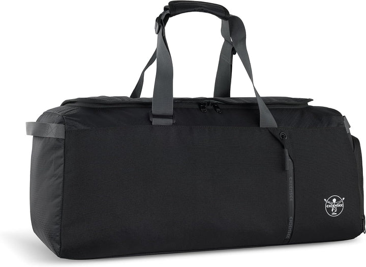 Chiemsee Jumper Sport- und Reisetasche “Free” - Weekender aus recyceltem PET in schwarz