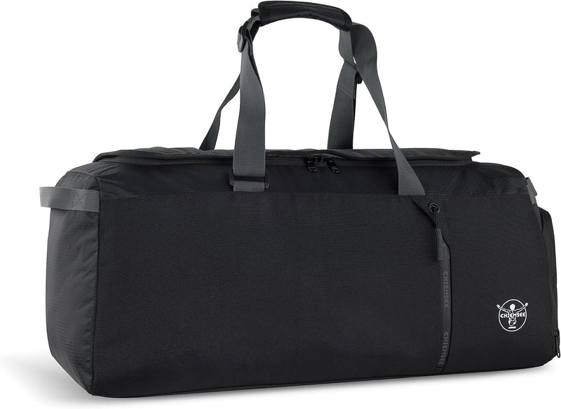 Chiemsee Jumper Sport- und Reisetasche “Free” - Weekender aus recyceltem PET in schwarz