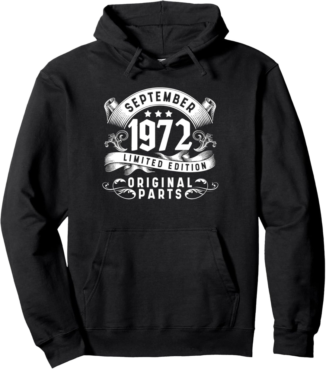 Geburtstag Legends Were Born In September 1972 Pullover Hoodie