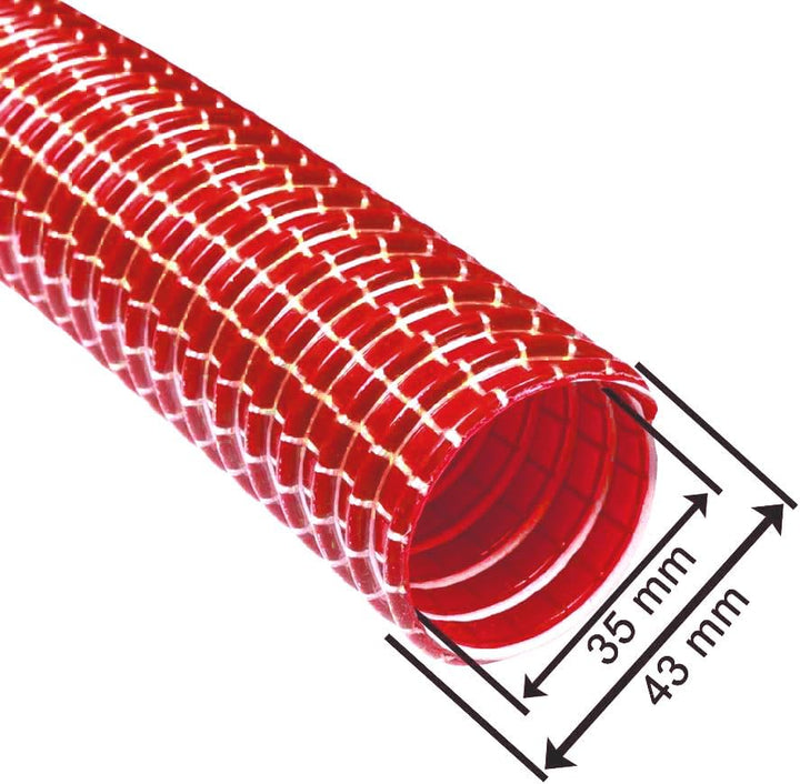 Gewebeschlauch 4 Meter kompatibel mit Hilti VC 20 VC 40 VC 60 VC 125 VC 150 Saugschlauch Fadenverstä