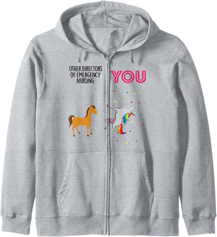 Director of Emergency Nursing Funny Unicorn Kapuzenjacke