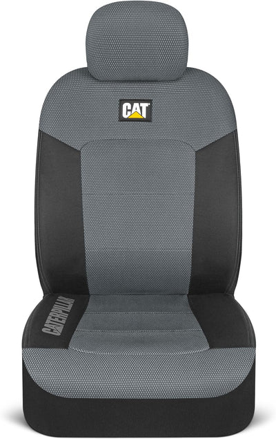 CAT® MeshFlex Autositzbezüge für Autos LKW und SUVs (2er Set) - Grau Autositzbezüge für Vordersitze