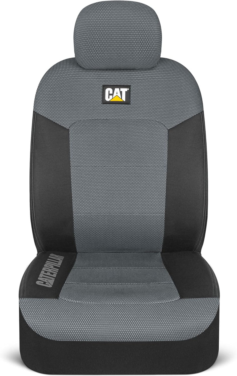 CAT® MeshFlex Autositzbezüge für Autos LKW und SUVs (2er Set) - Grau Autositzbezüge für Vordersitze