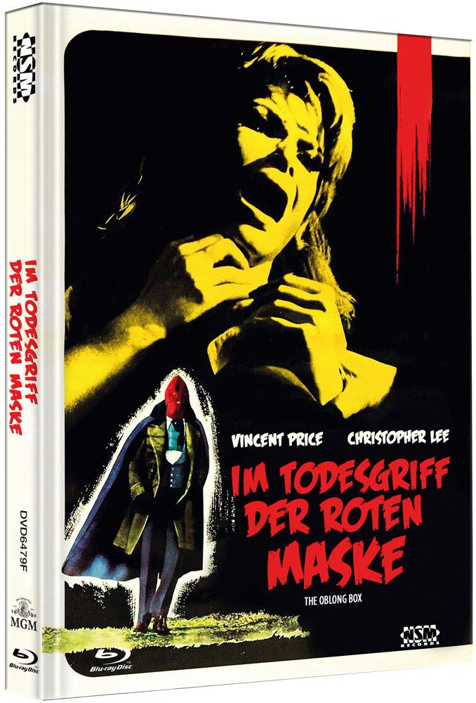 Im Todesgriff der roten Maske - The Oblong Box [Blu-Ray+DVD] - uncut - auf 111 Stück limitiertes Med