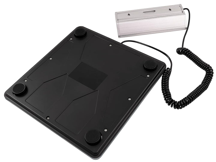 MC POWER - Paketwaage Briefwaage | PW-200 | Messbereich 200g - 200kg, Wiegefläche aus Edelstahl (27x