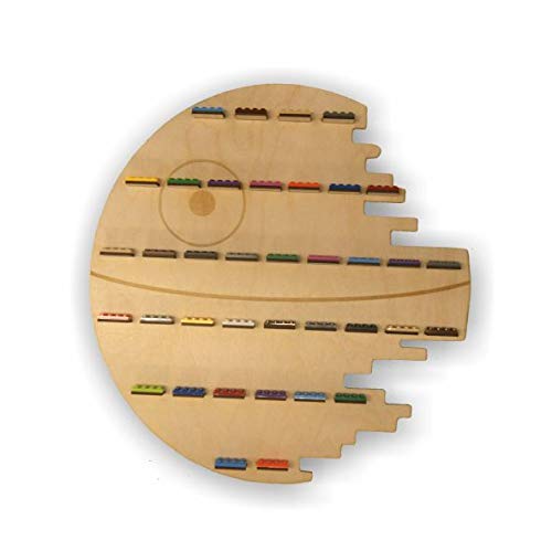 Collector's shelf for children's room, shelf for lego, cobi blocks, hanging toys shelf, wooden shelf