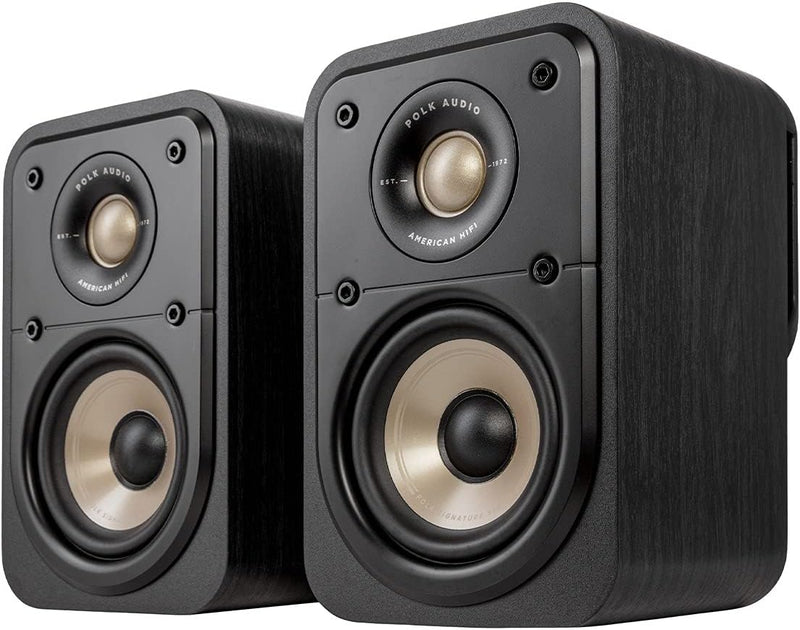 Polk Audio Signature Elite ES10 hochauflösende Surroundlautsprecher fürs Heimkino, Stereo Lautsprech