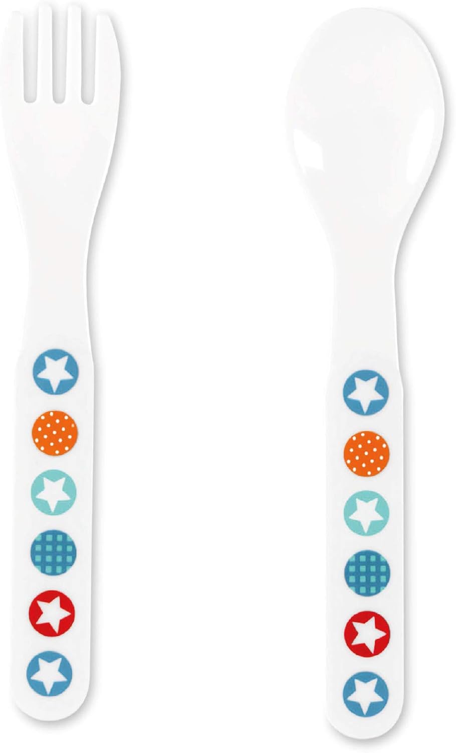 Sterntaler Geschirr-Set Emmi, Teller, Schale, Tasse, Löffel, Gabel, Alter: Für Babys ab 6 Monaten, H