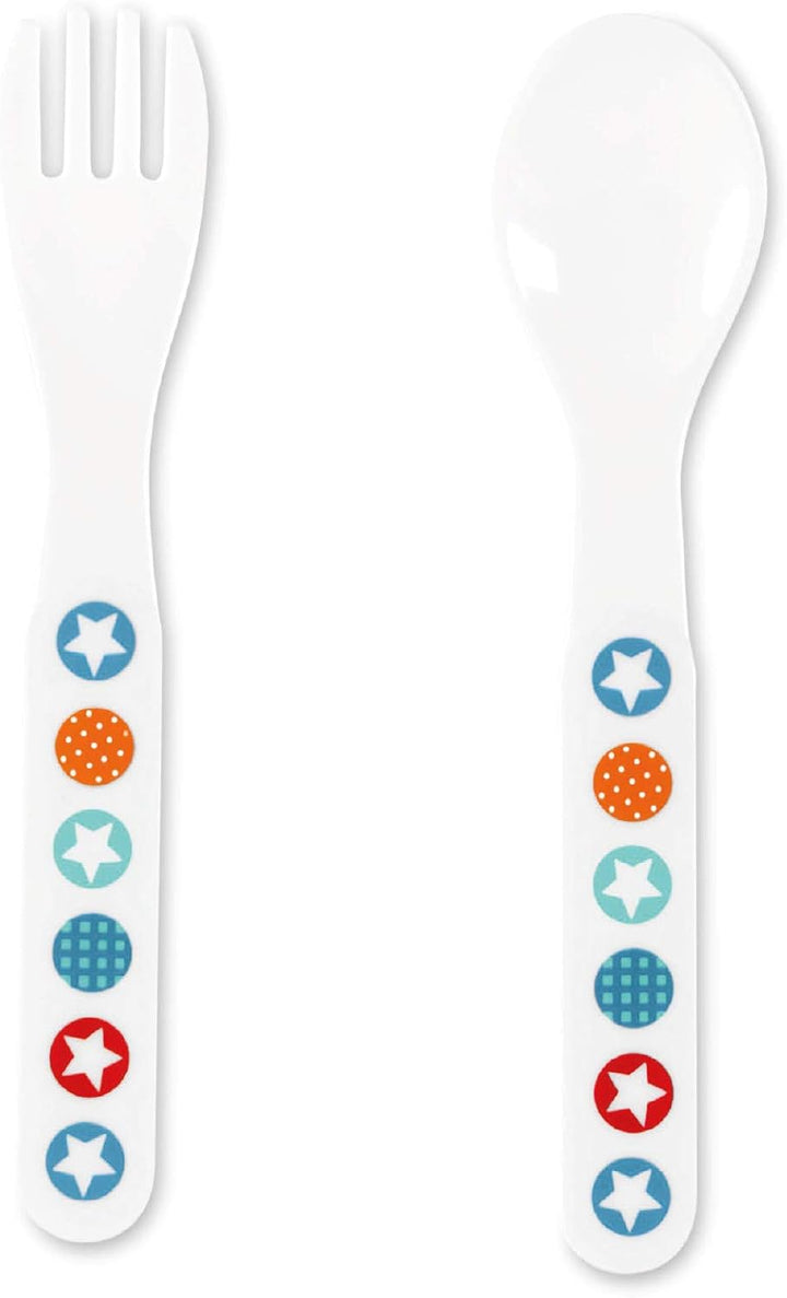 Sterntaler Geschirr-Set Emmi, Teller, Schale, Tasse, Löffel, Gabel, Alter: Für Babys ab 6 Monaten, H