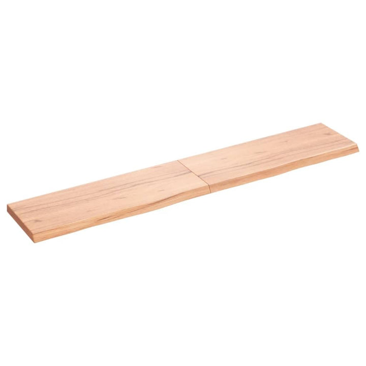 vidaXL Wandregal, Holzregal Regal Handgefertigt mit Baumkante, Wandboard Regalbrett Scharnierdesign,