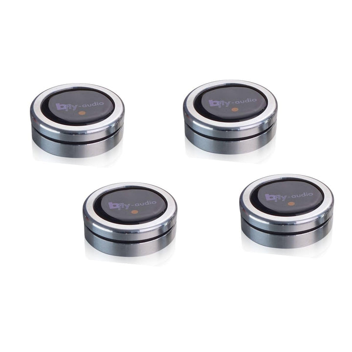 bFly-audio Pure-0 Set Absorber/Dämpfer Höhe | Belastung max. 5 kg/Set (Höhe: 17 mm, Aluminium)