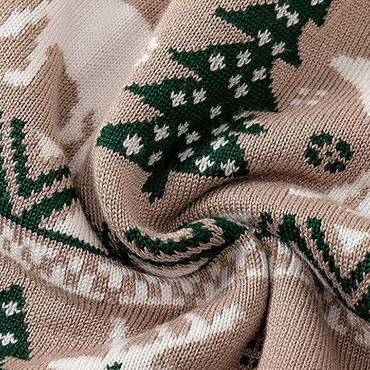 Weihnachtspulli Jungen 152, Pullover Jungen 164, Rentier Im Herbst und Winter Strickpullover Pullove