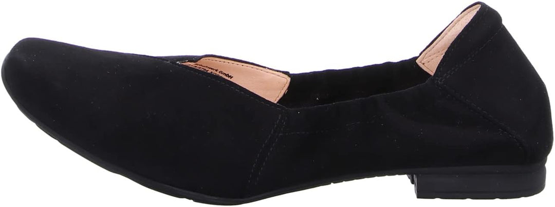 Think! Damen Gaudi Nachhaltige Wechselfussbett Ballerinas 37.5 EU 0000 Schwarz, 37.5 EU 0000 Schwarz