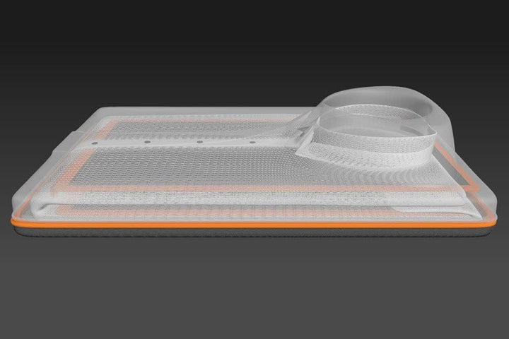 Packshi - Reiseetui mit Harter Hülle für Hemden mit doppelseitigem Klapp-Pad. Das EINZIGE wirklich f