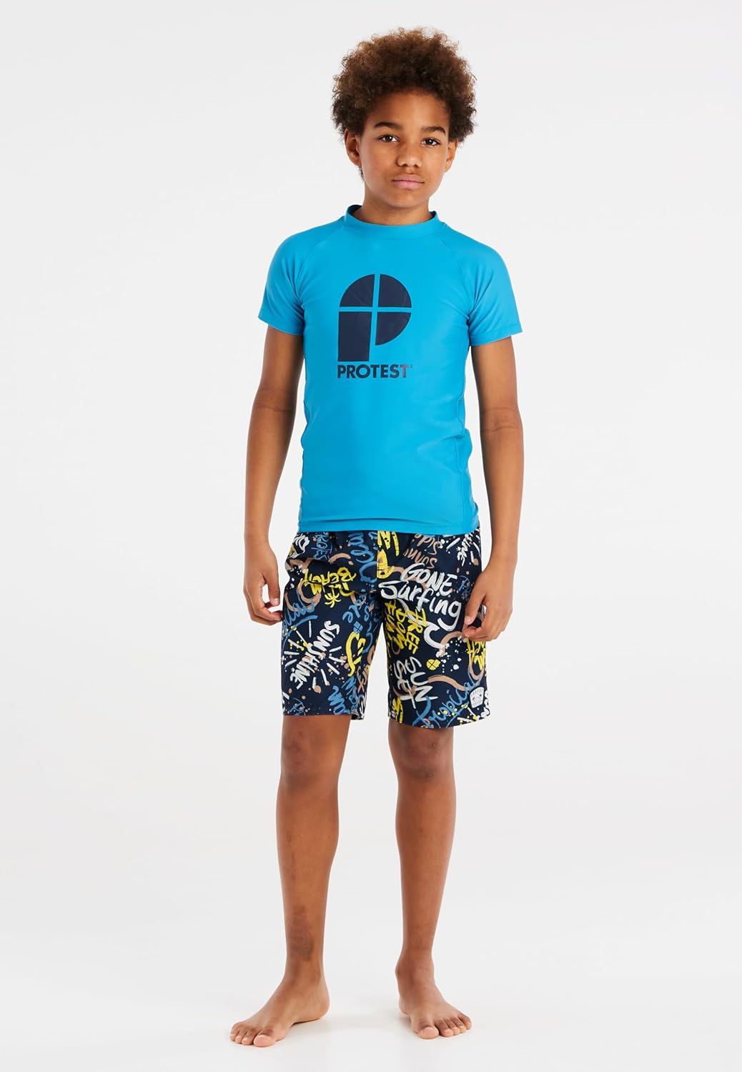 Protest Jungen Surf-t-Shirt PRTBERENT JR 152 Jayblue, 152 Jayblue