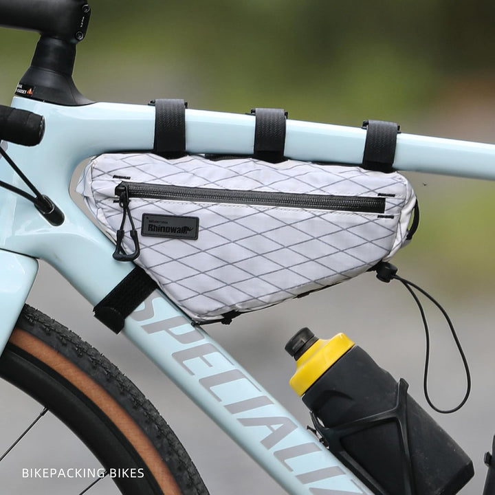 Fahrrad Rahmentasche Wasserdicht 1,6L Fahrrad Oberrohrtasche Dreieckstasch Doppelseitiger Reissversc