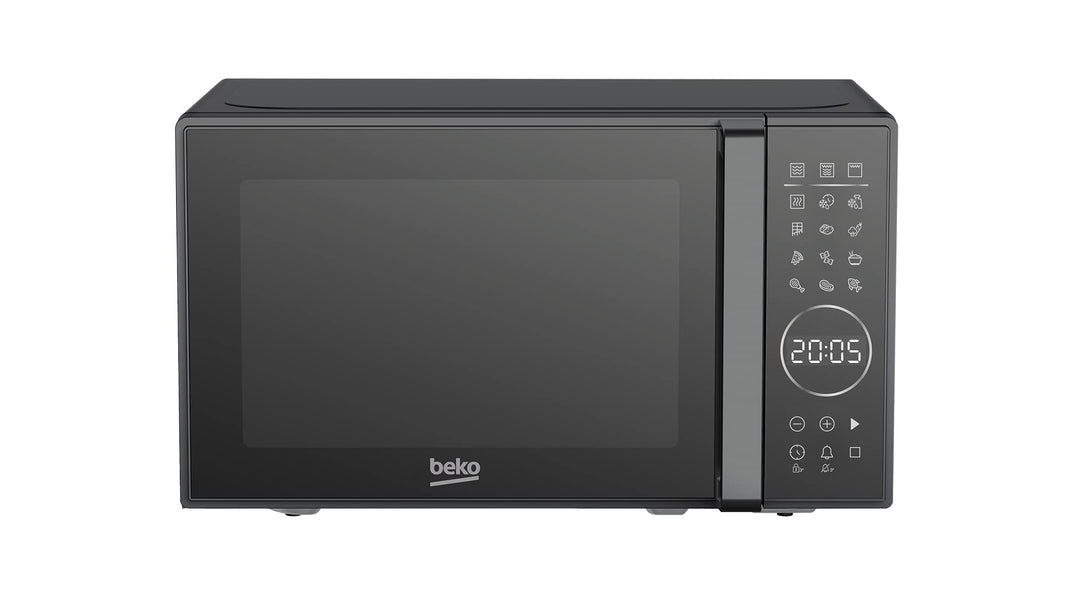 Beko - MGC20130BB - Mikrowelle mit Grill 20 Liter, 1000 W, digitaler Timer, Freistehend, 10 Leistung