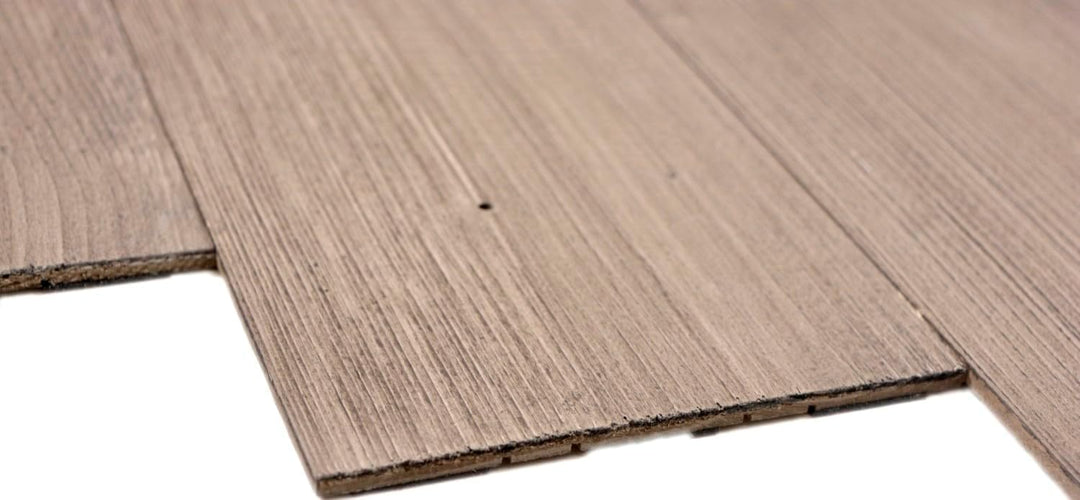 Holz Wandverblender Selbstklebend Wandpaneele grau Wand Küche Bad Fliesenspiegel Mosaikfliese Mosaik