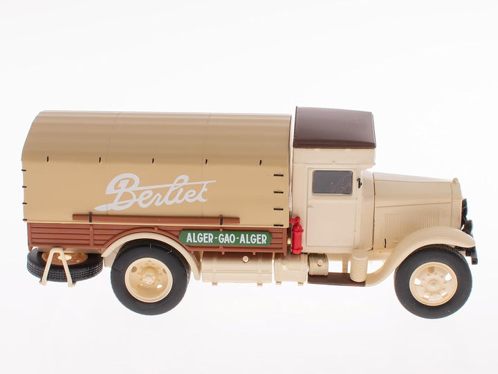 OPO 10 - LKW 1:43 kompatibel mit Berliet GVL 28 Diesel Algier-Gao-Alger 1932 - BER47