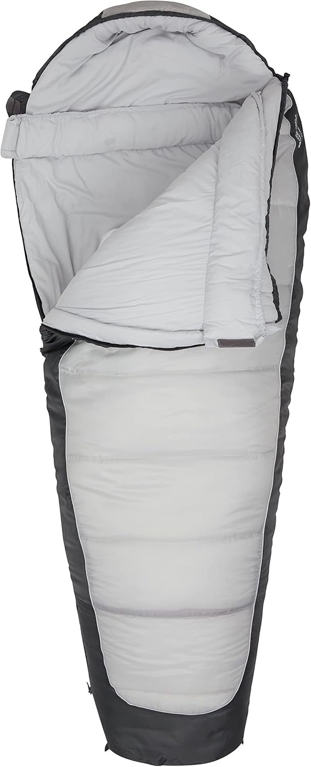 Mountain Warehouse Microlite 1400 Schlafsack DGR Reissverschluss links - reg. Länge (200cm), DGR Rei