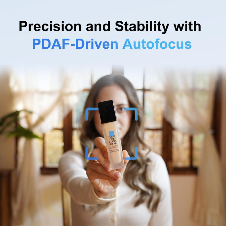 JOYUSING FlexCam10 4K Augenkontakt Webcam für PC, 4 Modi in 1 Webcam mit Mikrofon, PDAF Autofokus, 2