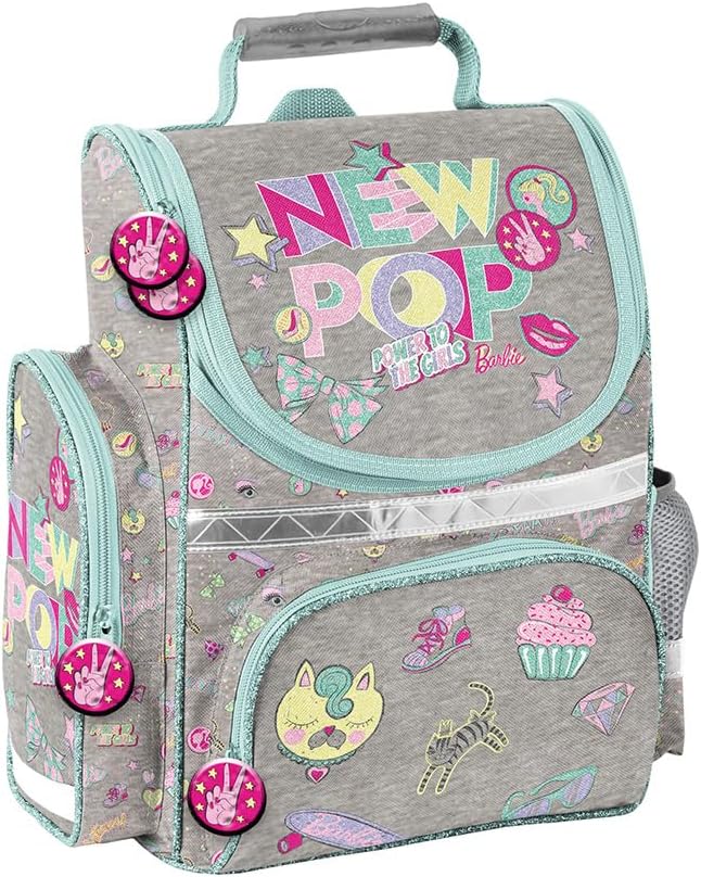 Barbie Schulranzen Set MÄDCHEN 1 KLASSE | Set 3 TEILIG FÜR GRUNDSCHULE | SUPER LEICHT | ERGONOMISCH