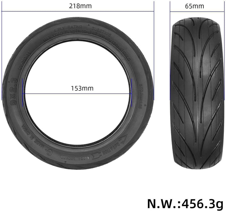 9 x 2,3 Reifen für NIU KQi1 / KQi1 Pro / KQi1 Sport Elektroroller 9 Zoll Aussenreifen E-Scooter Ersa