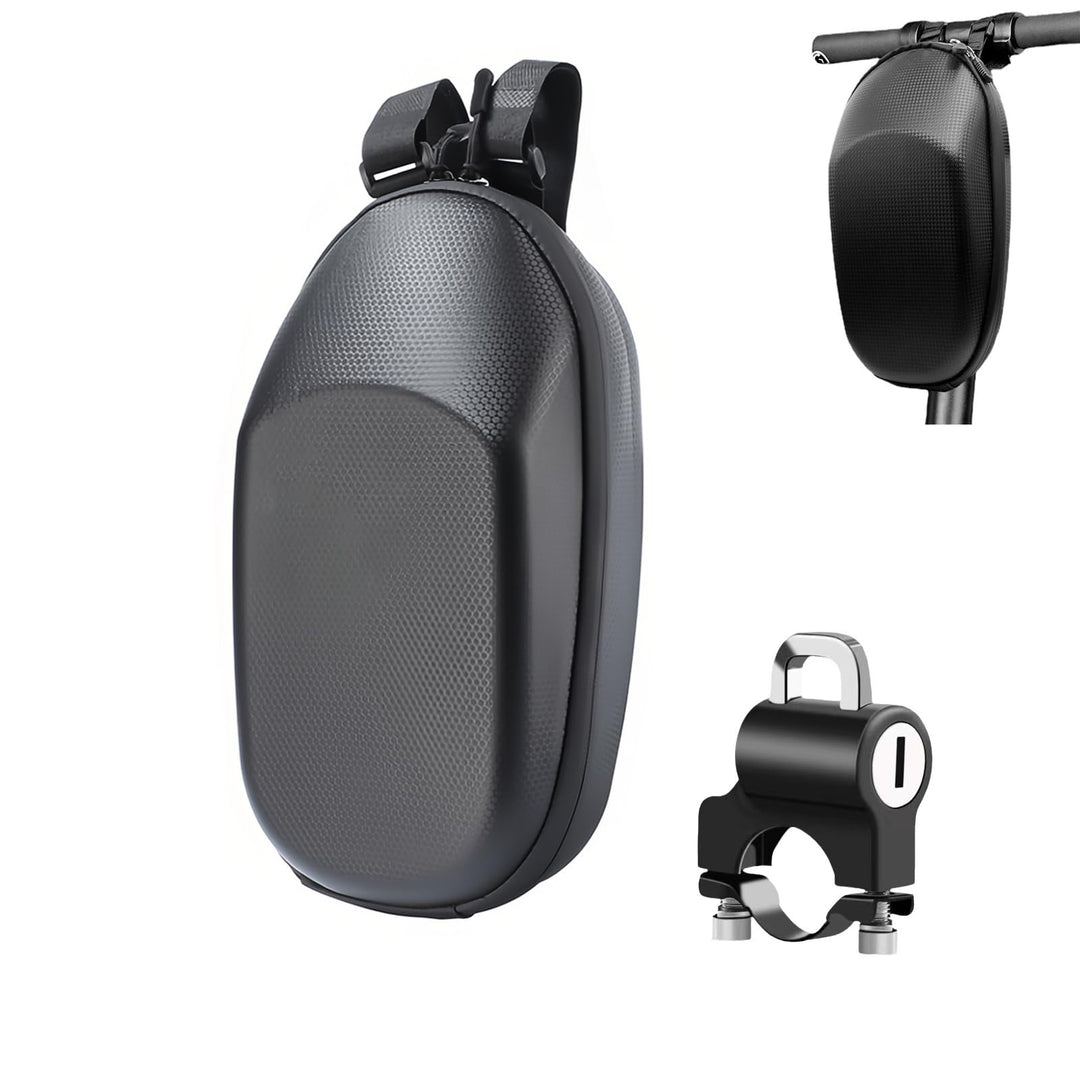 E-Scooter Tasche, Scooter Tasches | E-Scooter Fronttasche mit Hardcase PU, 3L, Schnellverschluss, fü