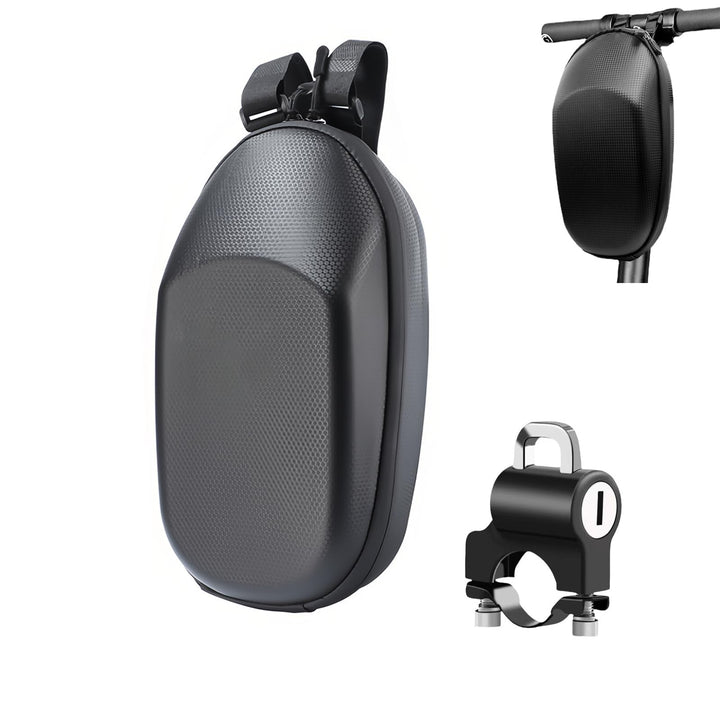 E-Scooter Tasche, Scooter Tasches | E-Scooter Fronttasche mit Hardcase PU, 3L, Schnellverschluss, fü