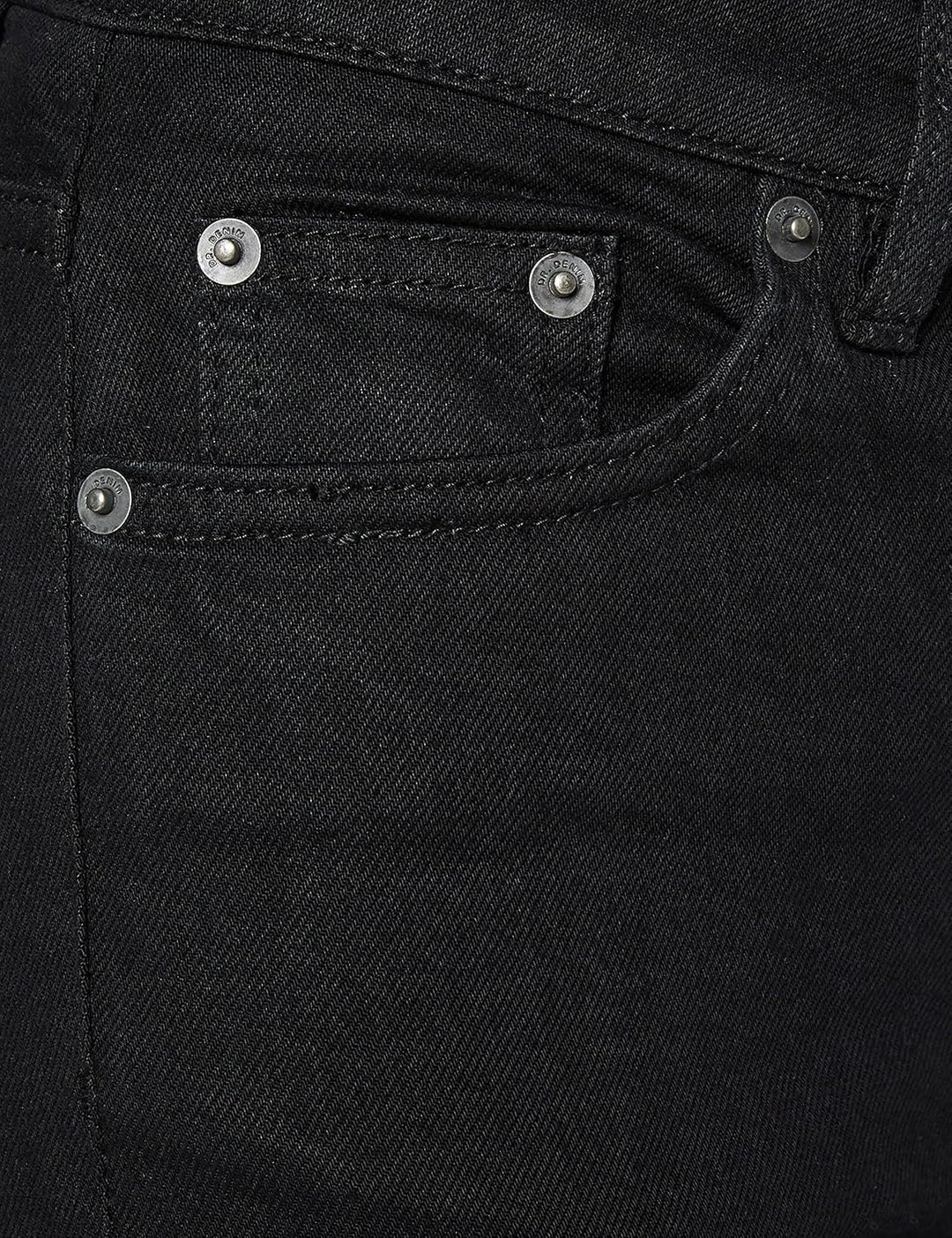 Dr. Denim Damen Erin Slim Jeans, Schwarz (Schwarz 101), 33W / 28L