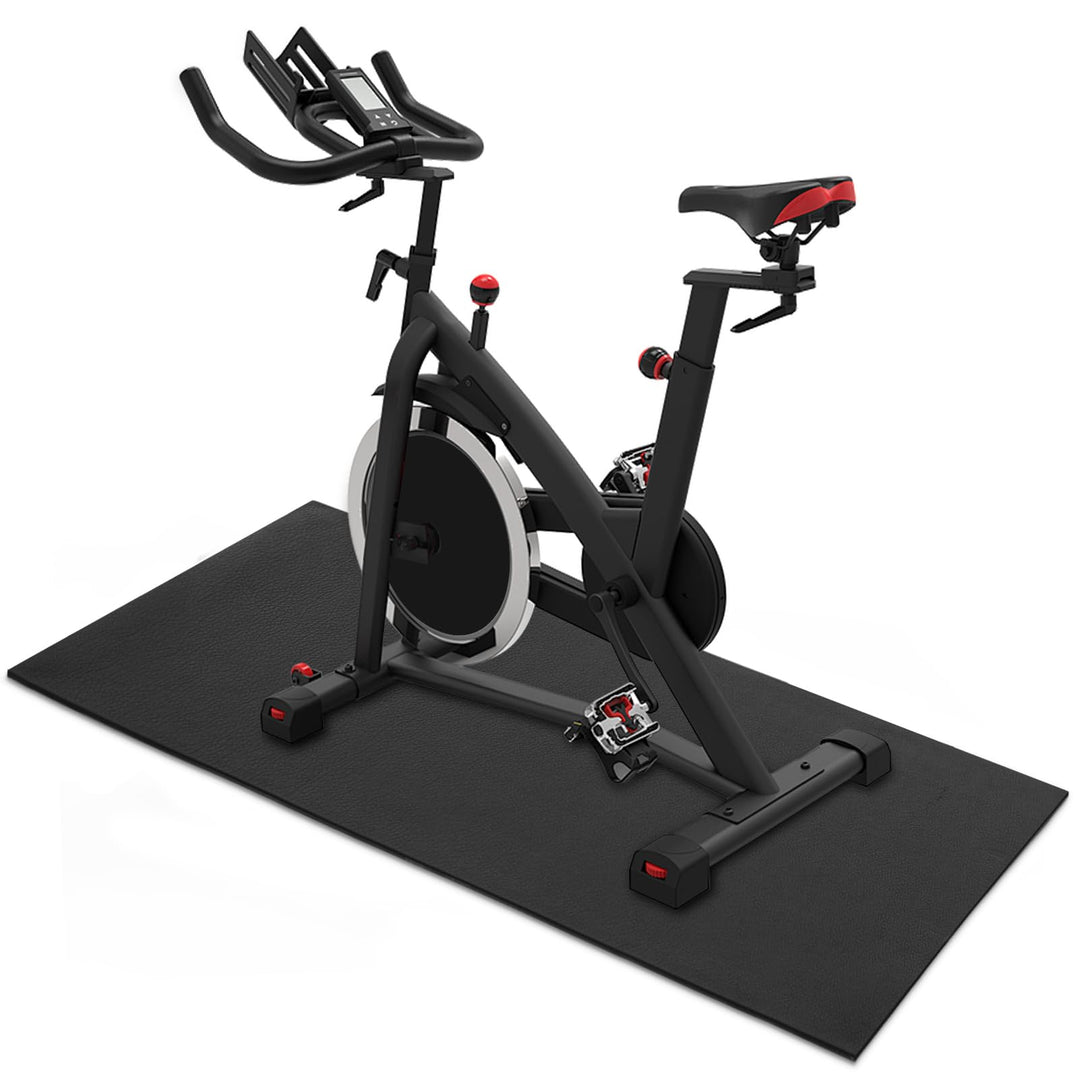 AKOZLIN Bodenschutzmatten, 6mm Hochdichte PVC-Bodenschutzmatten für Sportgeräte, Fitnessgeräte, Cros