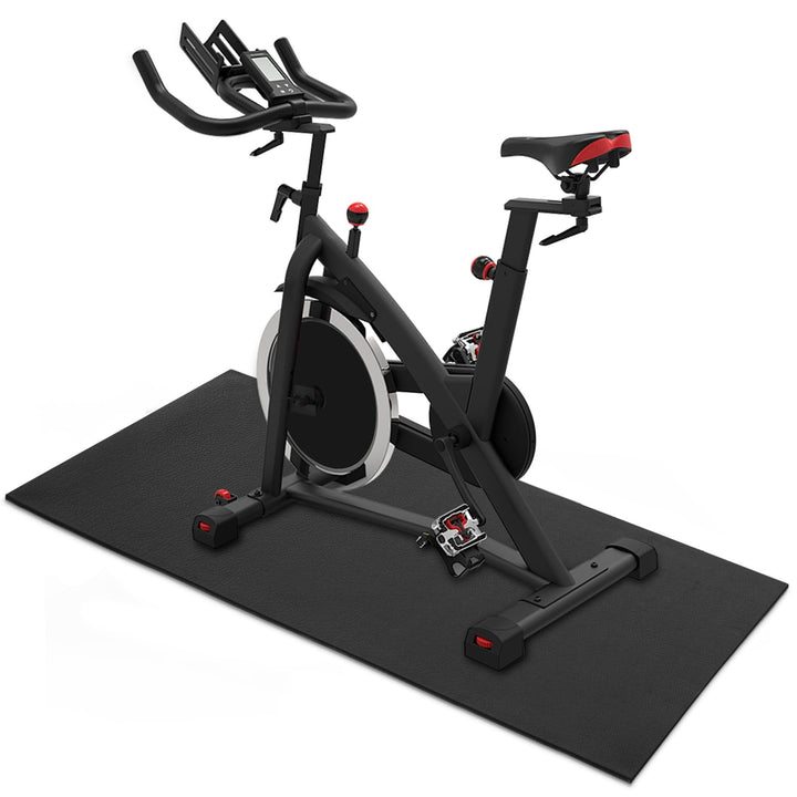 AKOZLIN Bodenschutzmatten, 6mm Hochdichte PVC-Bodenschutzmatten für Sportgeräte, Fitnessgeräte, Cros