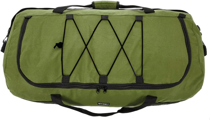 New Rebels® Rollbarer Rollable Trolley - Grosse Wochenendtasche/Sporttasche - 80x40x36cm - Reisetasc