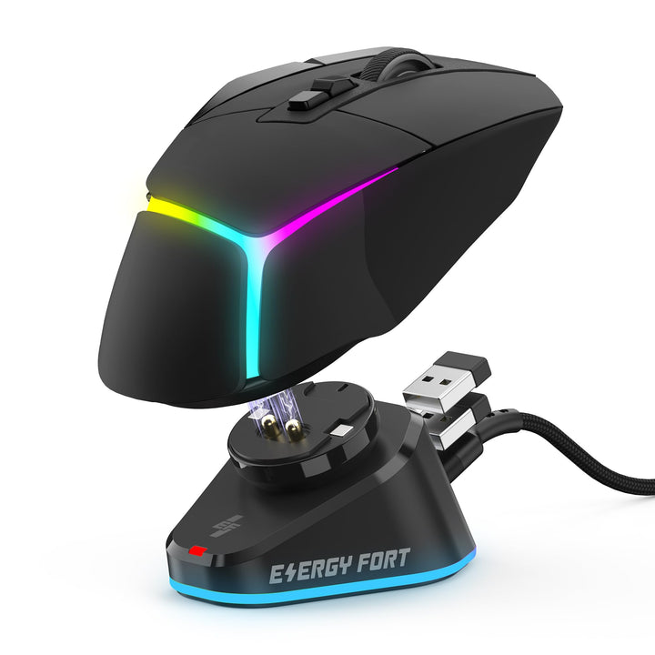 Ladestation für Logitech Mouse G PRO X Superlight, G502/G502X/G502X Plus Lightspeed, G703, G903, G P