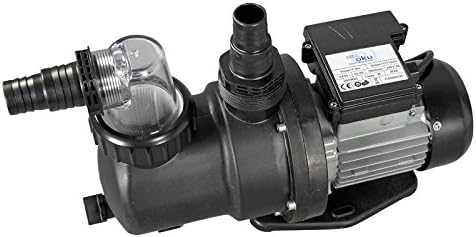 Selbstansaugende Poolpumpe SPS 50 mit Vorfilter & 4,8 m³/h Umwälzleistung - Für Pools bis 20 m³ - En
