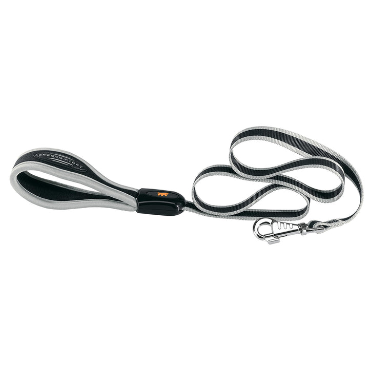 Ferplast ERGOCOMFORT Hundeleine aus Nylon, ergonomischer Griff, weiche Polsterung, Länge 120 cm x 1,