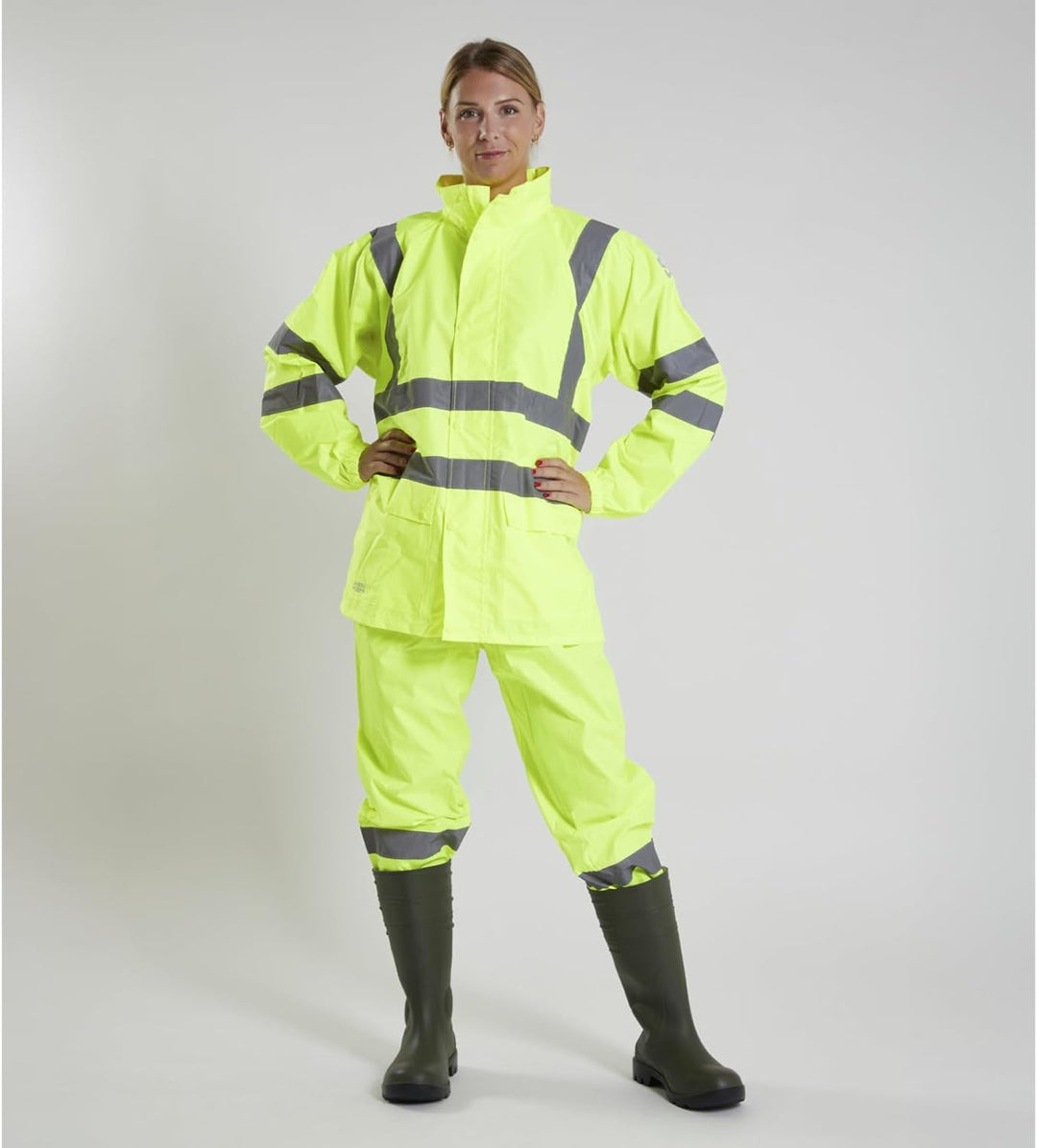 WÜRTH MODYF Warnschutz Regenhose EN 20471 1.2 4XL Gelb, 4XL Gelb