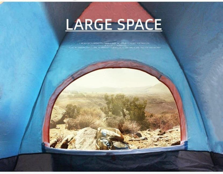 Wurfzelt 2 Personen Wasserdicht, Automatisches Pop Up Zelt 2 Personen, Winddicht Campingzelt, Ultral
